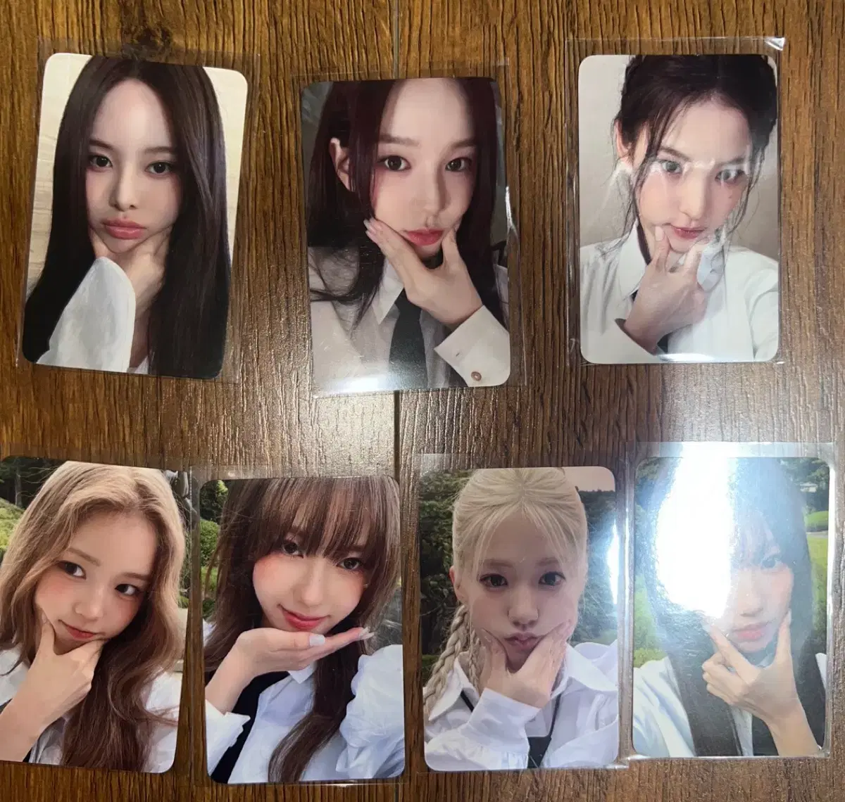 With muu izna preorder events pre-order benefit photocards bulk transfers