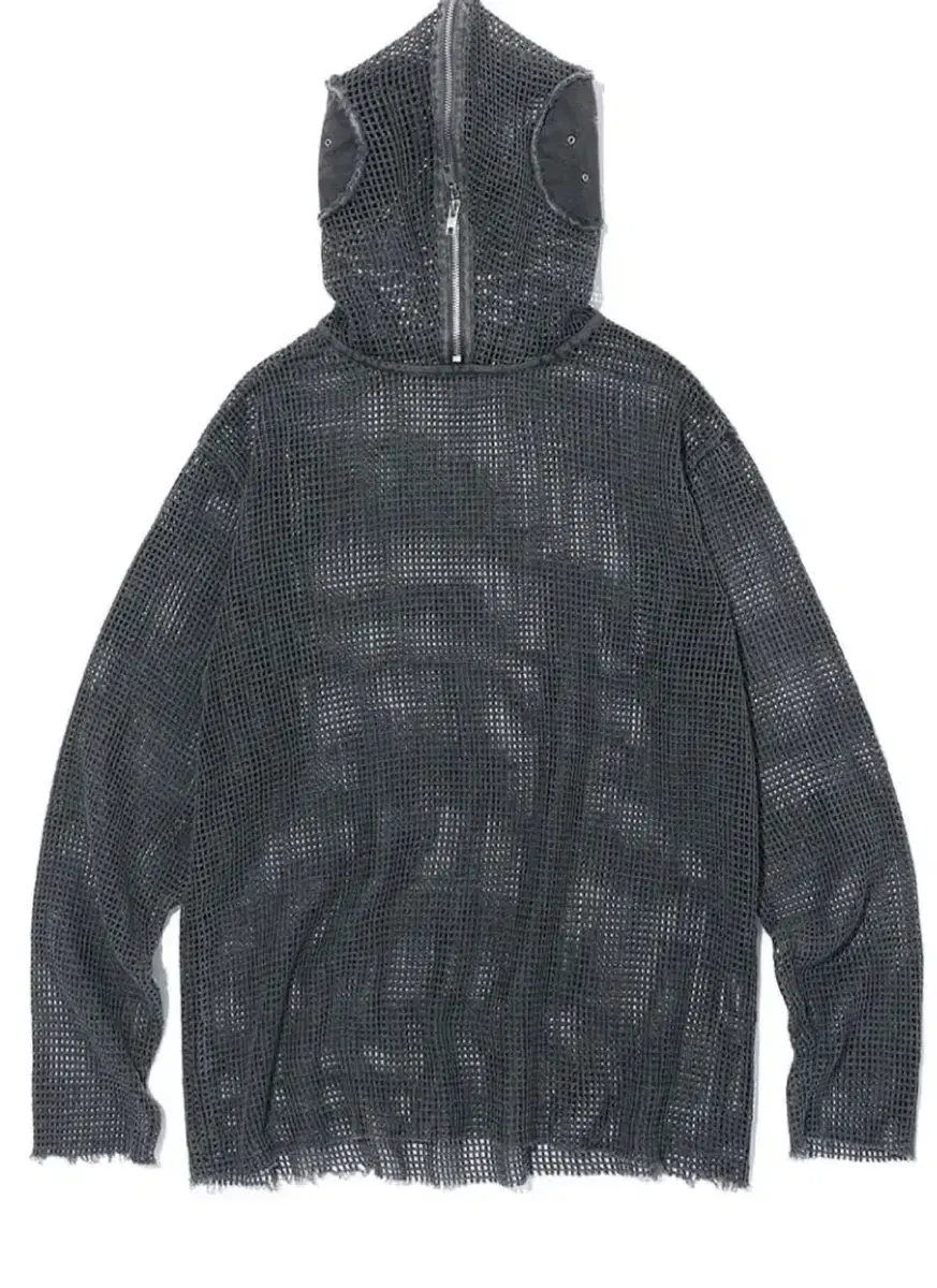 icyto MESH ZIP HOODIE charcoal XL