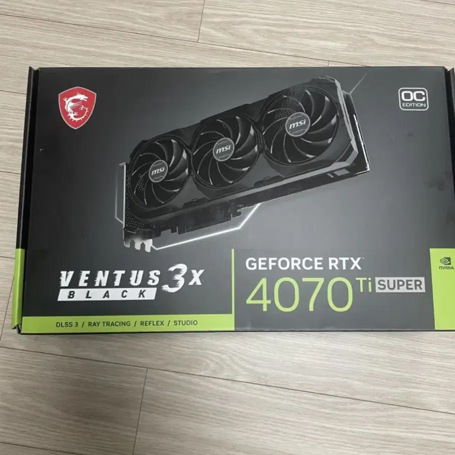 MSI 지포스 RTX 4070Ti Super Ventus 3X OC 판매