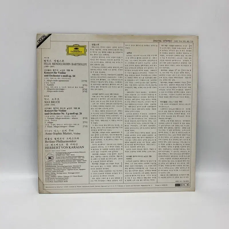 VIOLIN CONCERTOS LP / AA4147