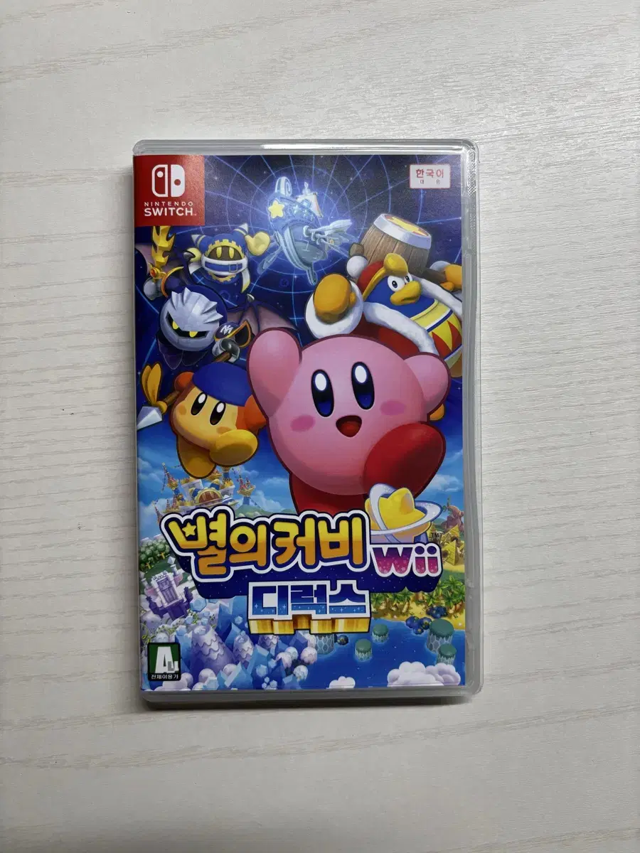 스위치 별의커비 wii 디럭스 판매합니다