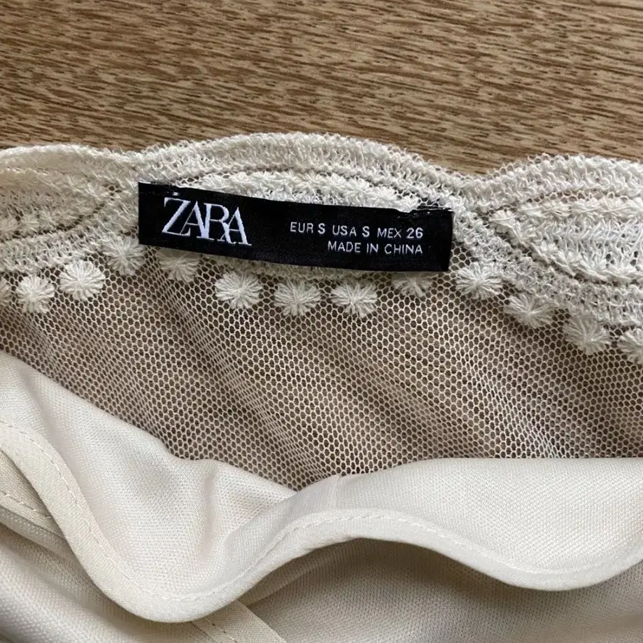 자라 zara 레이스 시스루 롱원피스 아이보리 셀프웨딩드레스 새상품