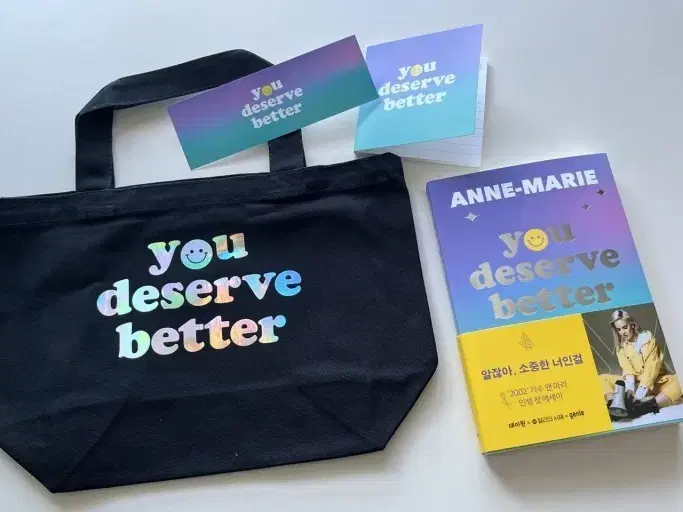 Annmarie Booktalk pre-order benefit ( Echo Bag Notepaper Book: You Know You're Important )