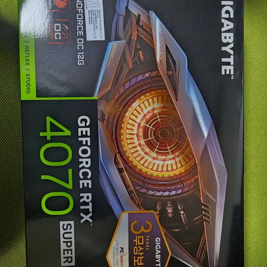 rtx4070s rtx4070 super 미개봉 미사용