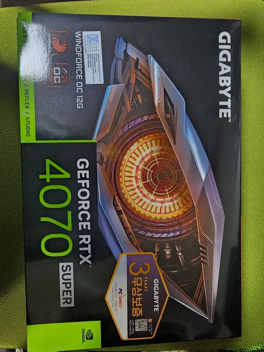 rtx4070s rtx4070 super 미개봉 미사용