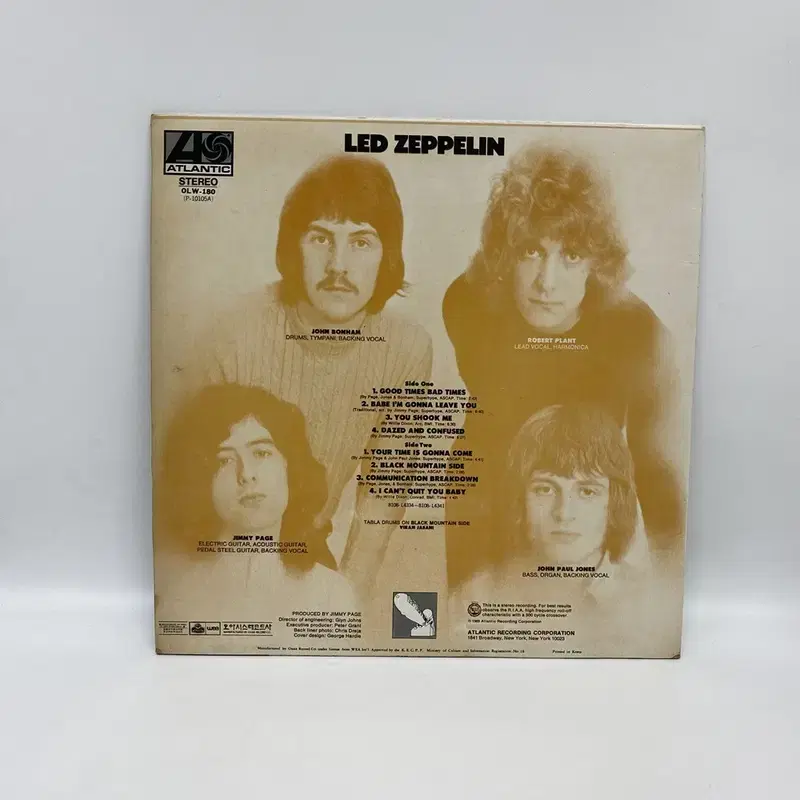 LED ZEPPELIN   LP / AA4300