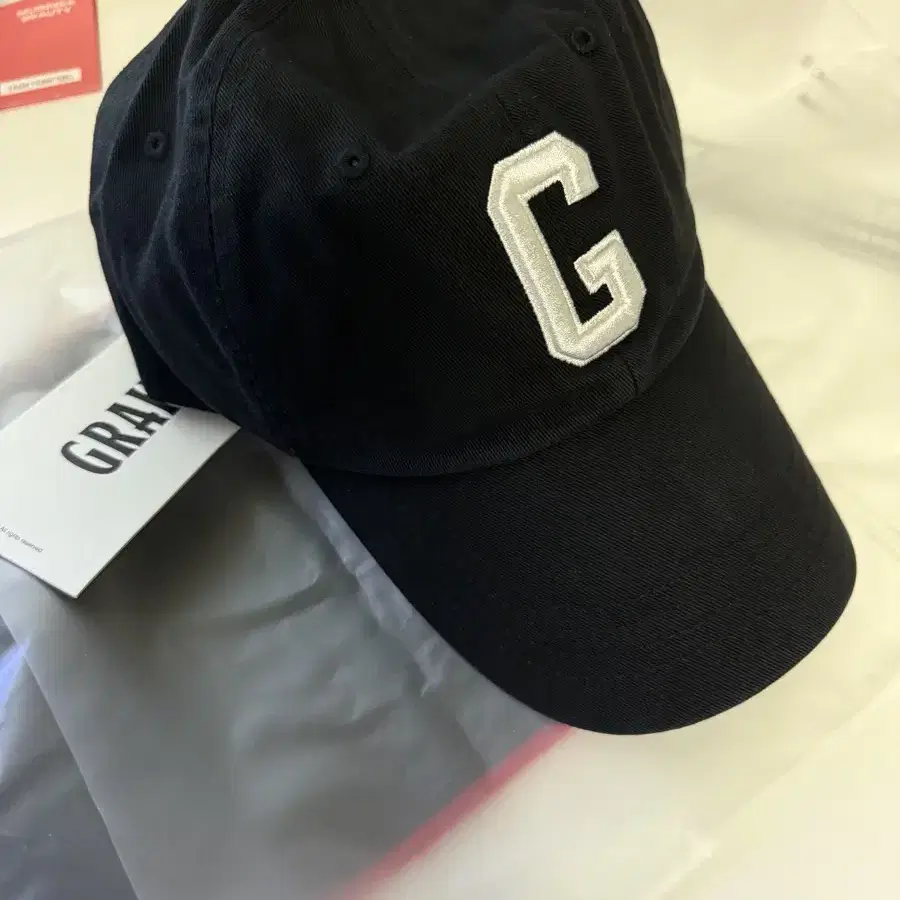 그레일즈 모자 G LOGO CAP [BLACK]