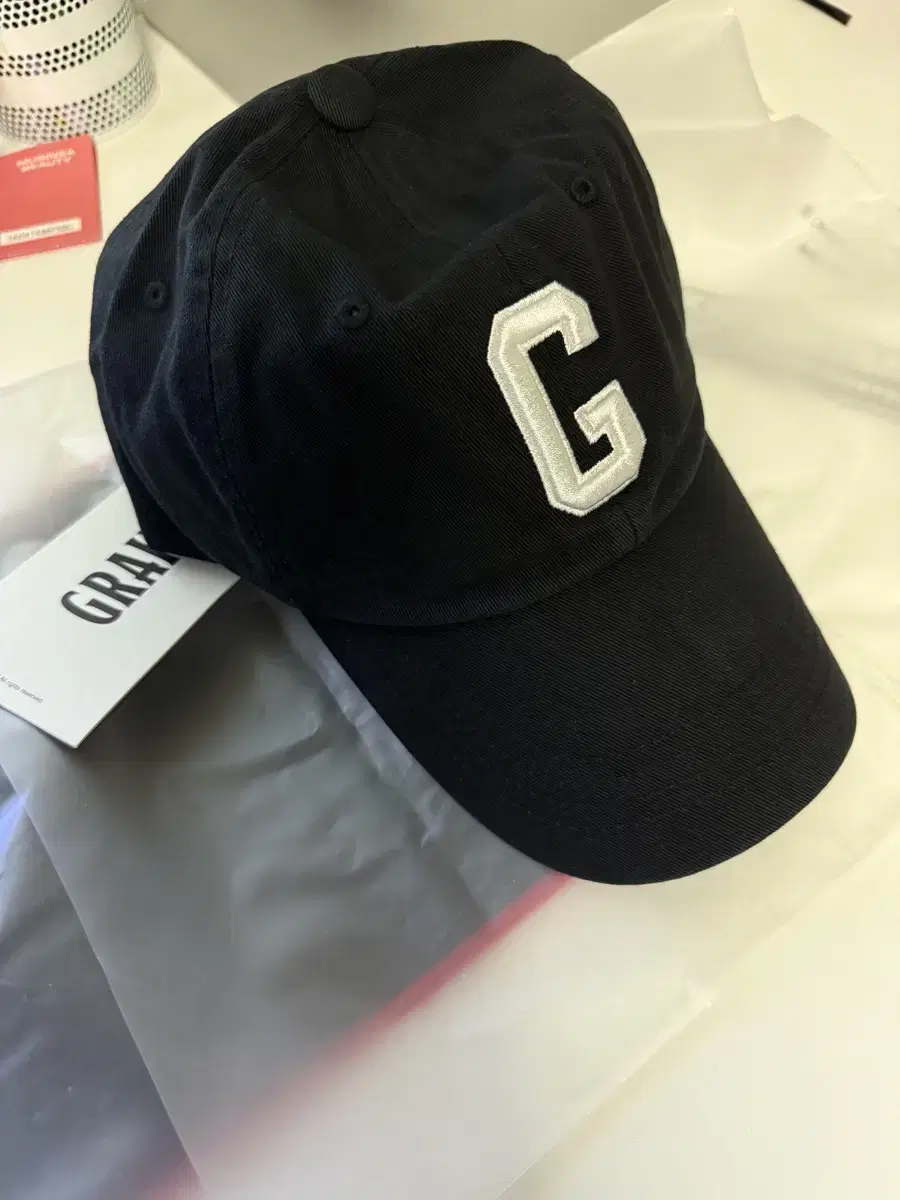 그레일즈 모자 G LOGO CAP [BLACK]