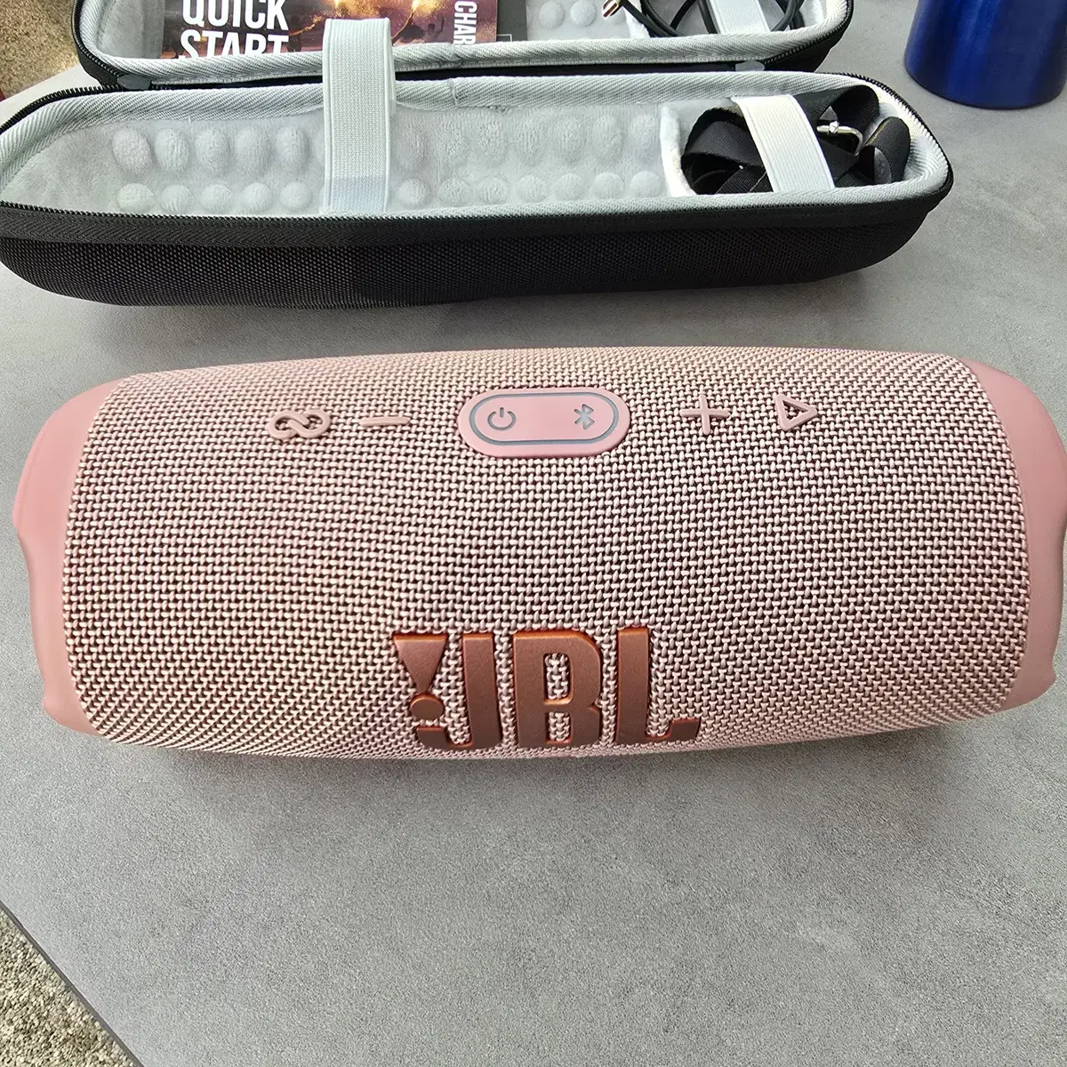 JBL Charge5 블루투스 스피커(Pink색)