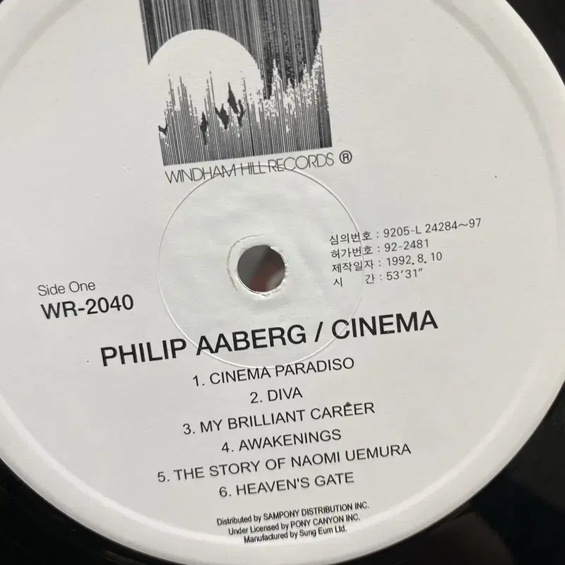 PHILIP AABERG   LP / AA3609