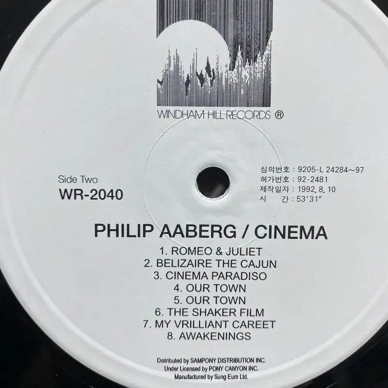 PHILIP AABERG   LP / AA3609