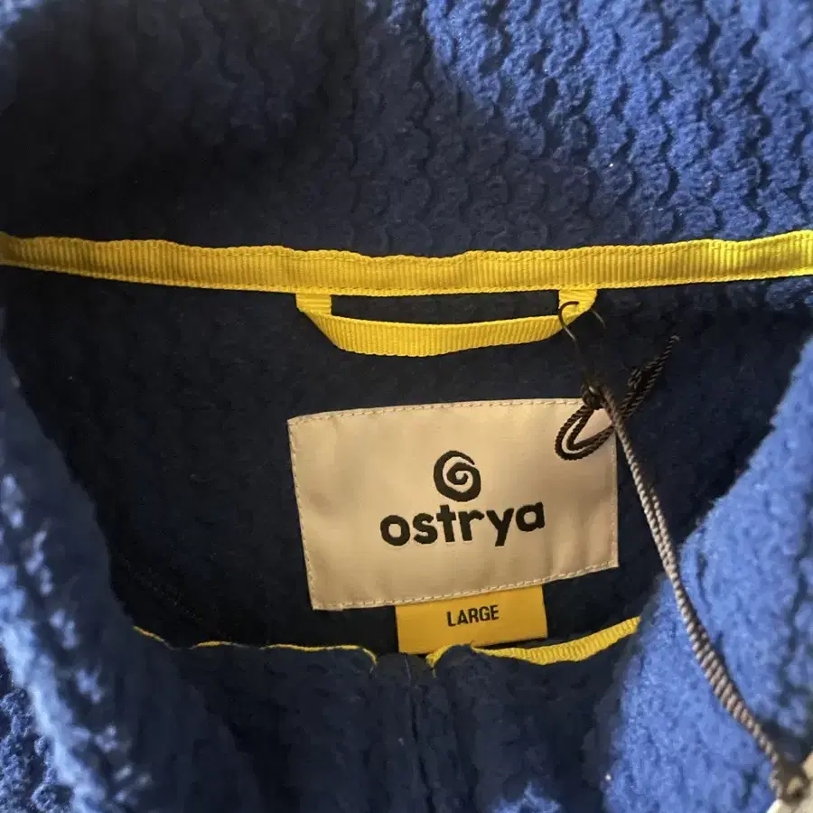 오스트리아 ostrya half zip zip fleece blueber