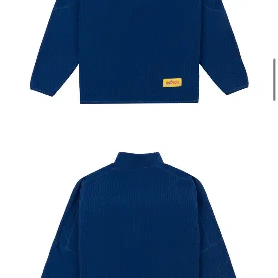 오스트리아 ostrya half zip zip fleece blueber