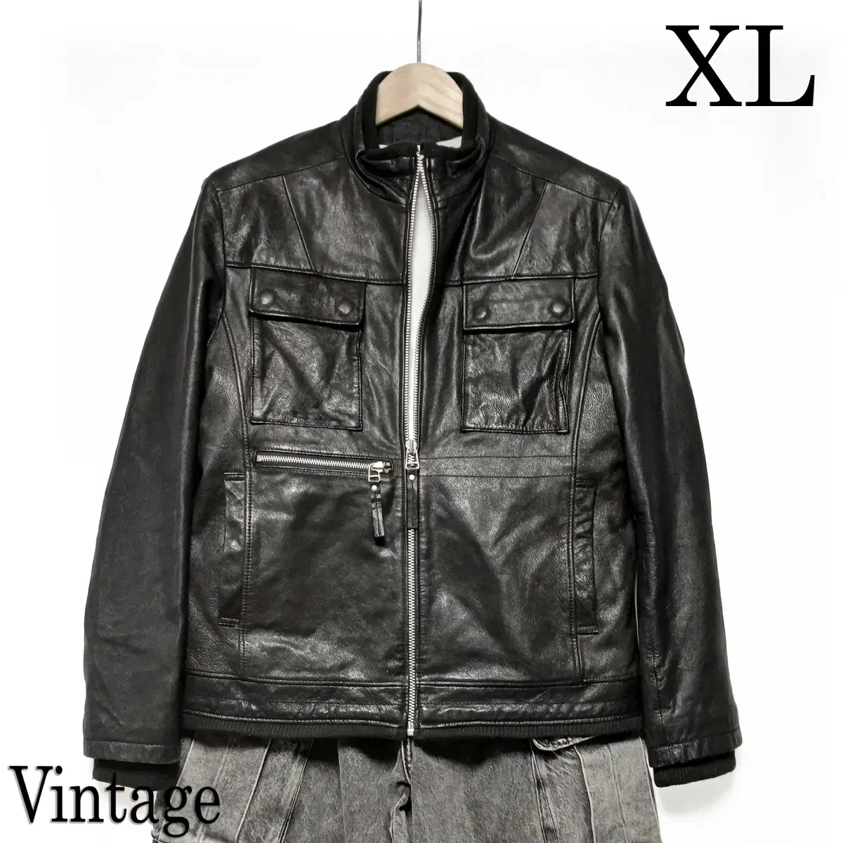 빈티지 양가죽자켓 | VTG Leather Jacket