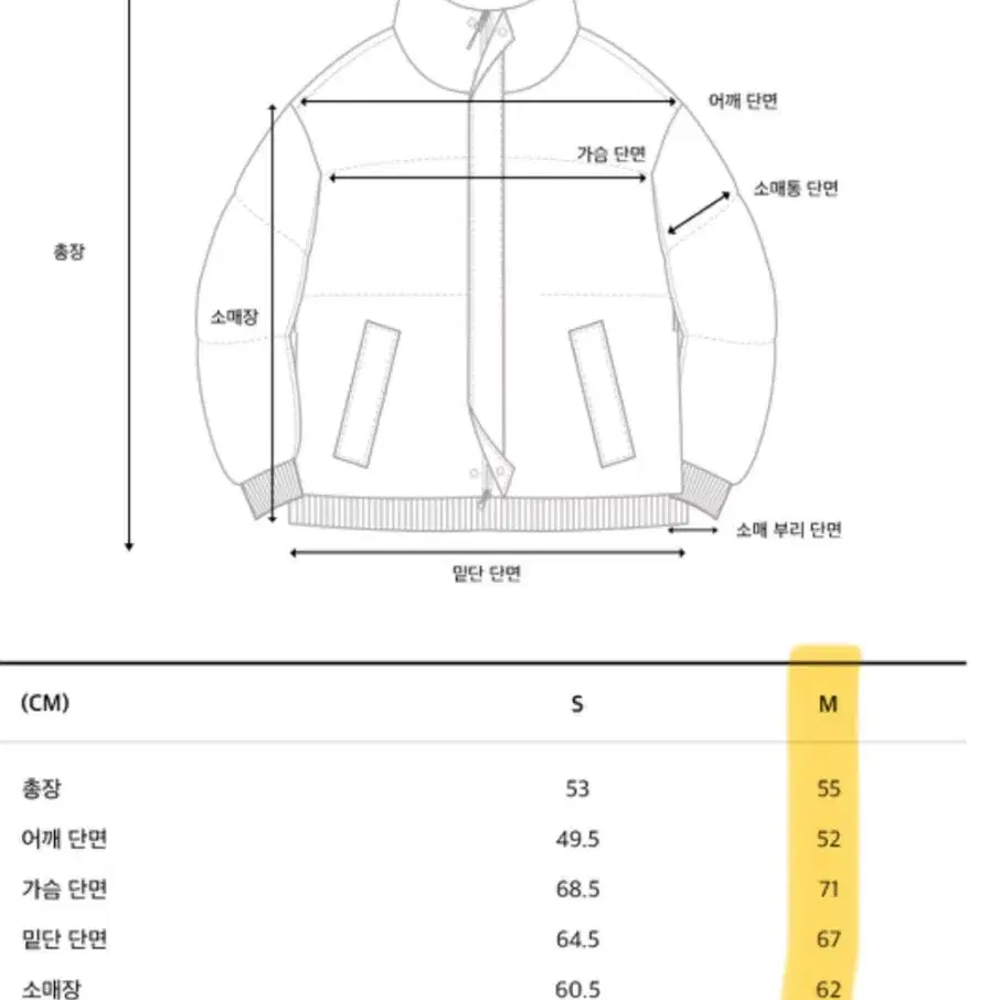 코드그라피 푸퍼 크롭 패딩