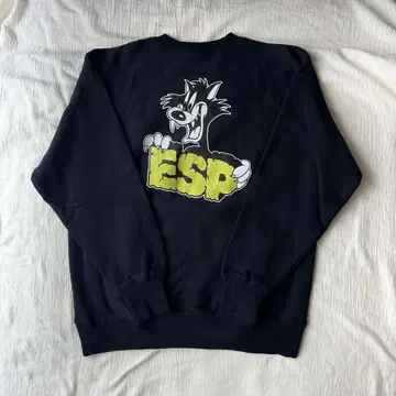 ESP 네이비 스웨트 셔츠