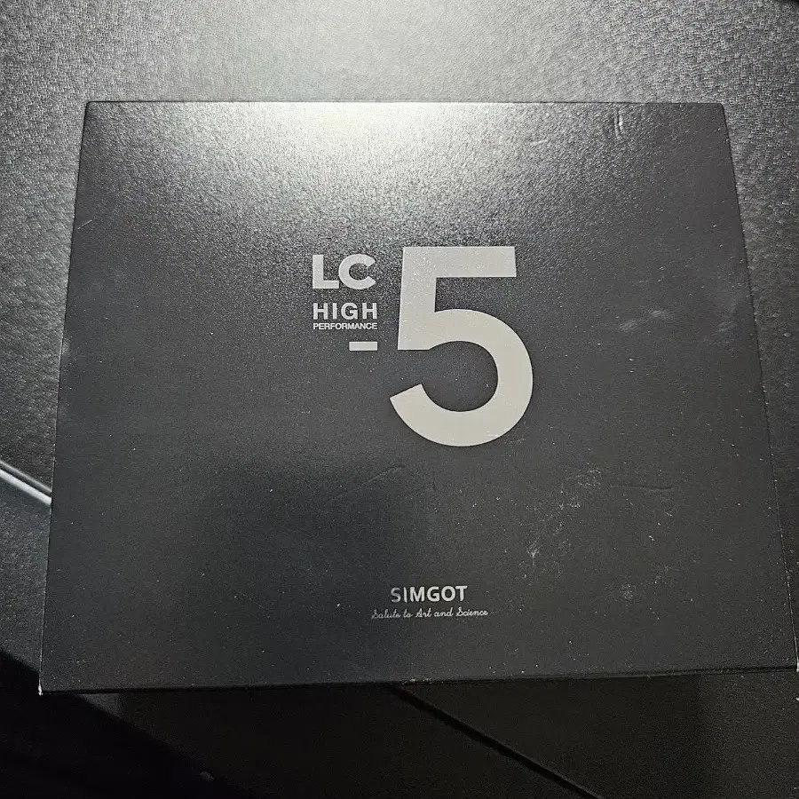 심갓 LC5 4.4mm 은도금 0.78 2pin 화이트 커스텀케이블 팝니