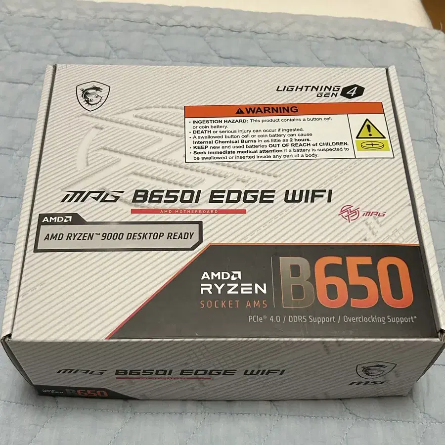 MSI MPG b650i edge WIFI (S급)