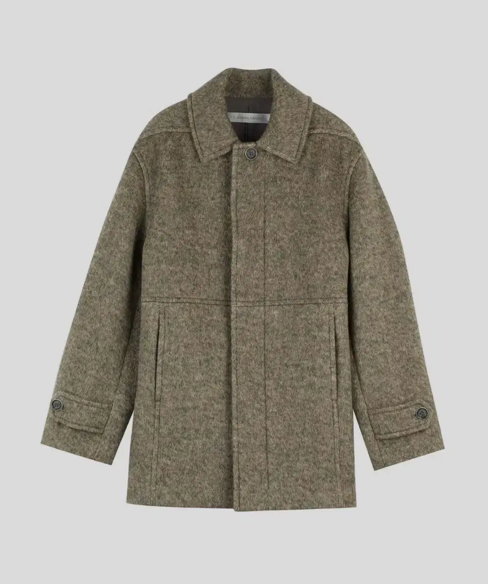 [LIFUL MINIMAL GARMENT] HALF WOOL COAT