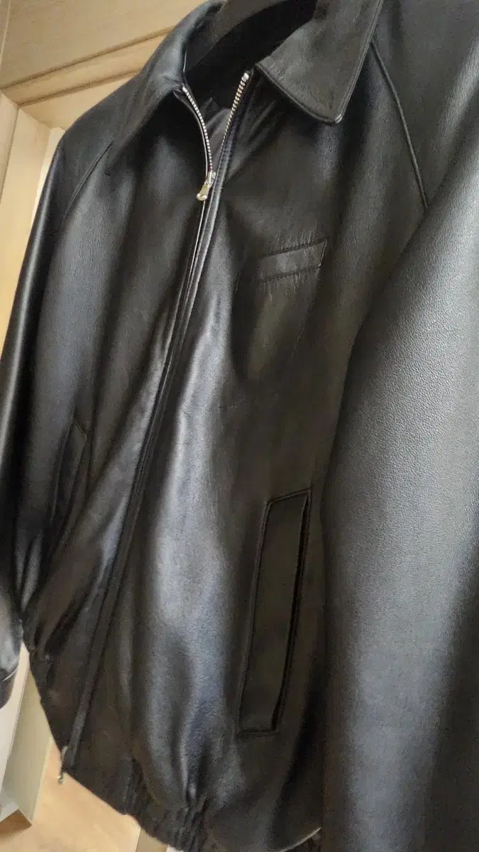 Mudule [001] Appendix leather blouson