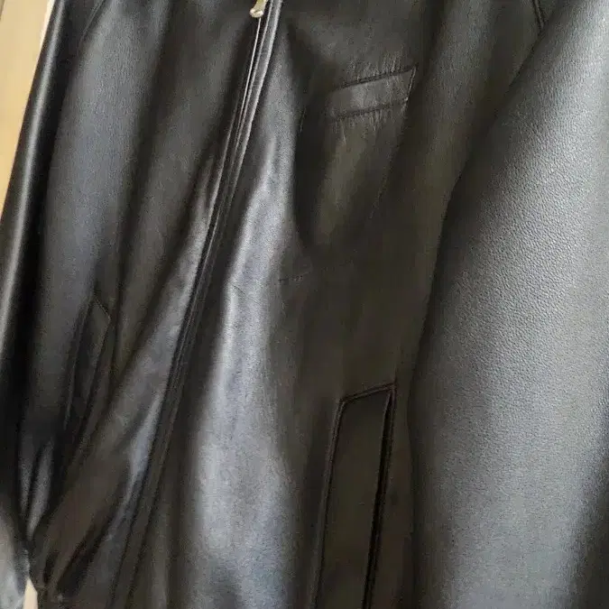 Mudule [001] Appendix leather blouson