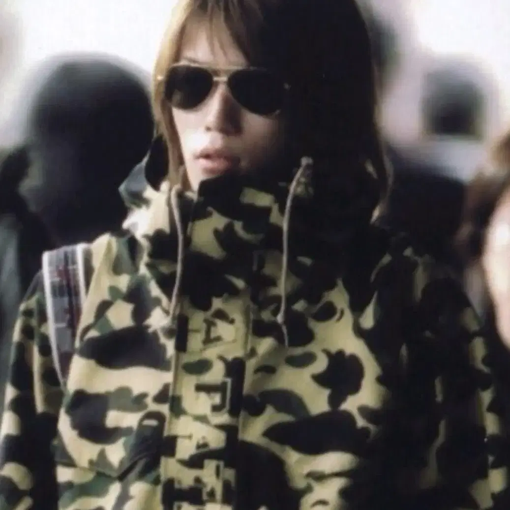 Bape 1st camo 스노보드자켓