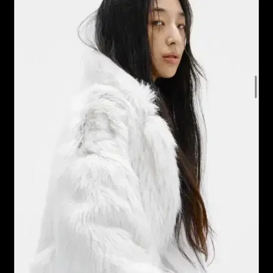 에스이오 seo french faux fur jacket