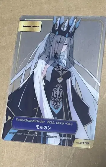 Fate TYPE-MOON 애니메이트 혜택 레어 클리어 카드 몰건