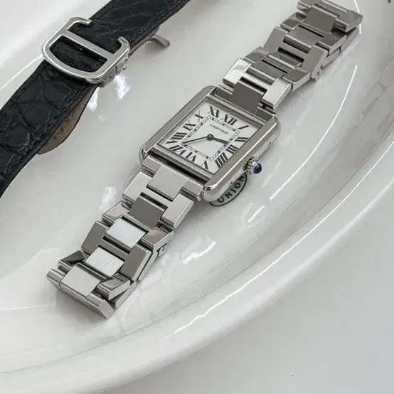 CARTIER Tank solo small ( 정품 가죽 스트랩 포함)