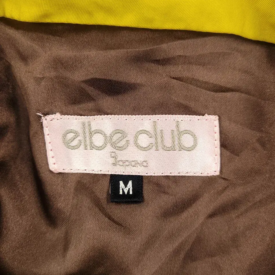 ELBE CLUB 옐로우그린 연두색 플라워 페이즐리 멀티패턴 보헤미안 히