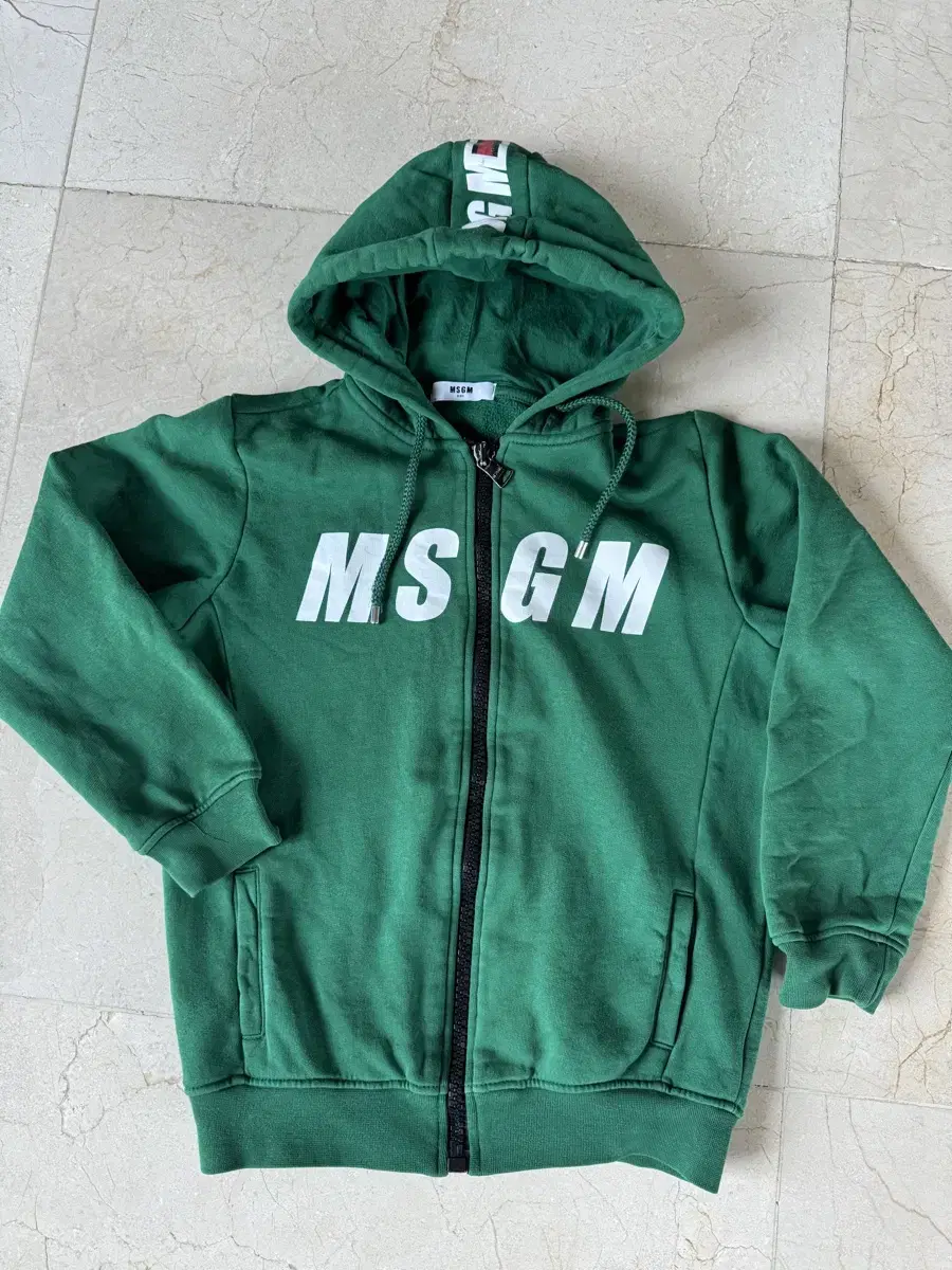 MSGM  키즈 후드집업