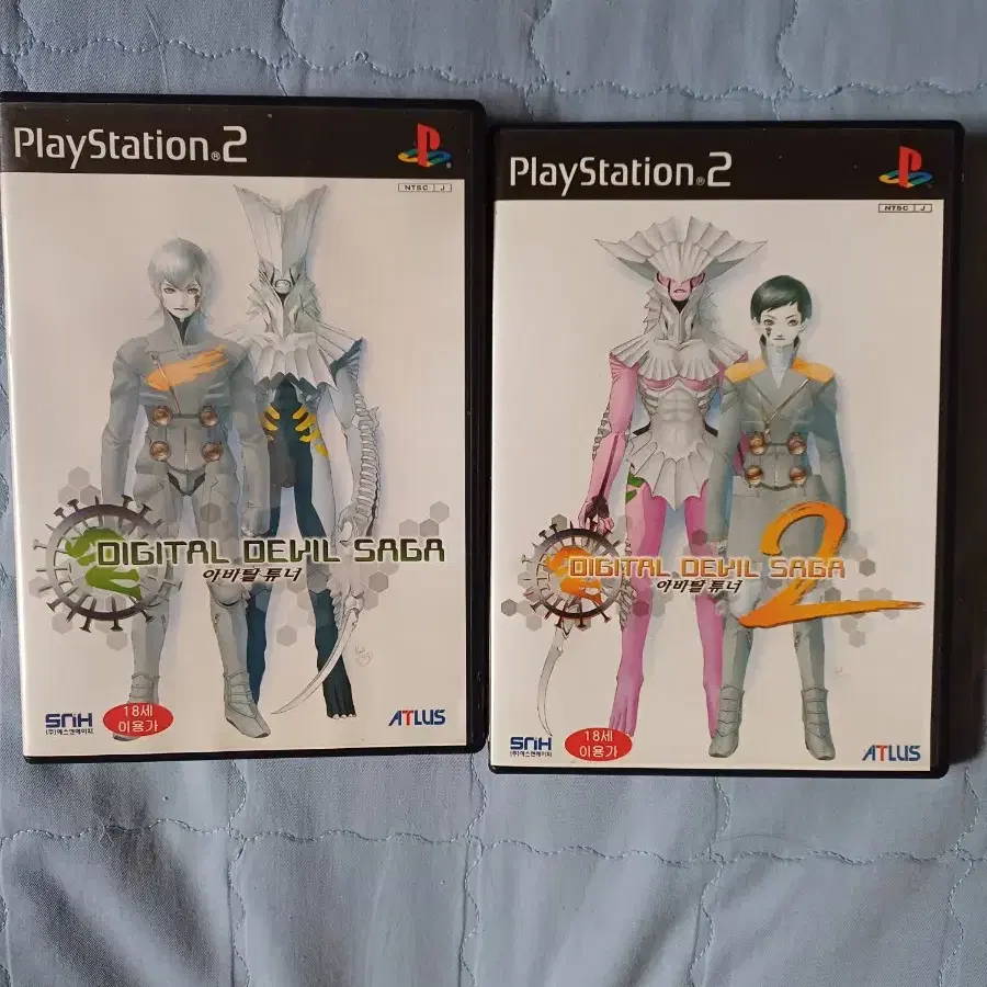 ps2 디지털 데빌사가 1,2  중고