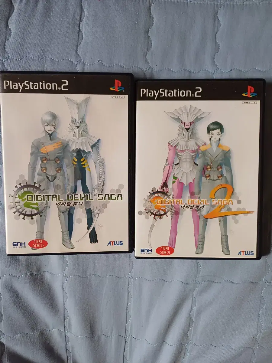 ps2 디지털 데빌사가 1,2  중고