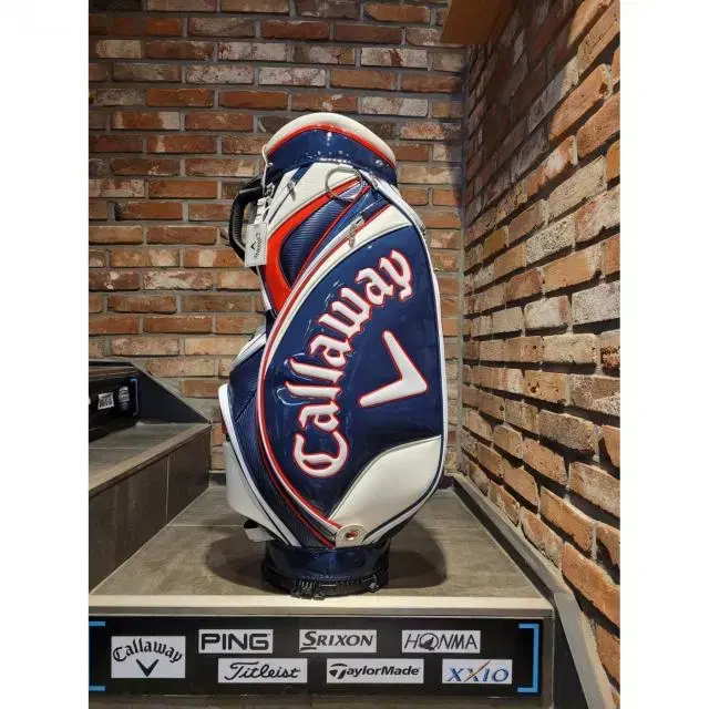 Genuine Callaway Caddy Bag Golf Bag WhiteNavyRed Men's Cart Bag