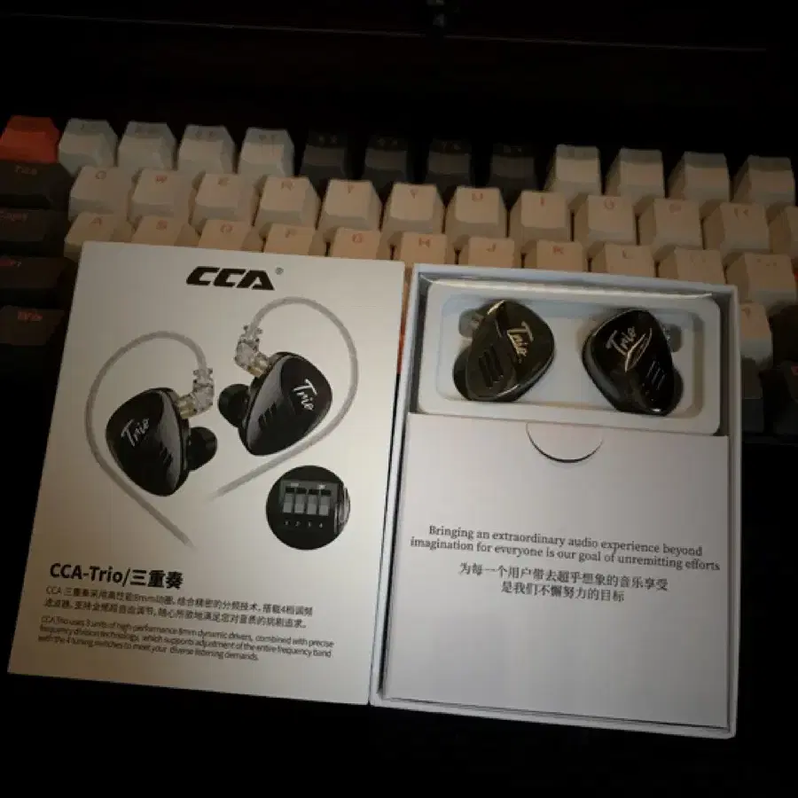 CCA TRIO + KZ SAGA 이어폰