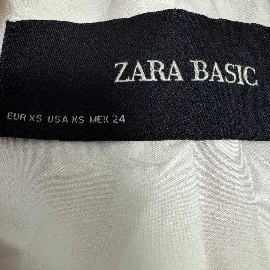 정품 자라 Zara 핑크 롱자켓