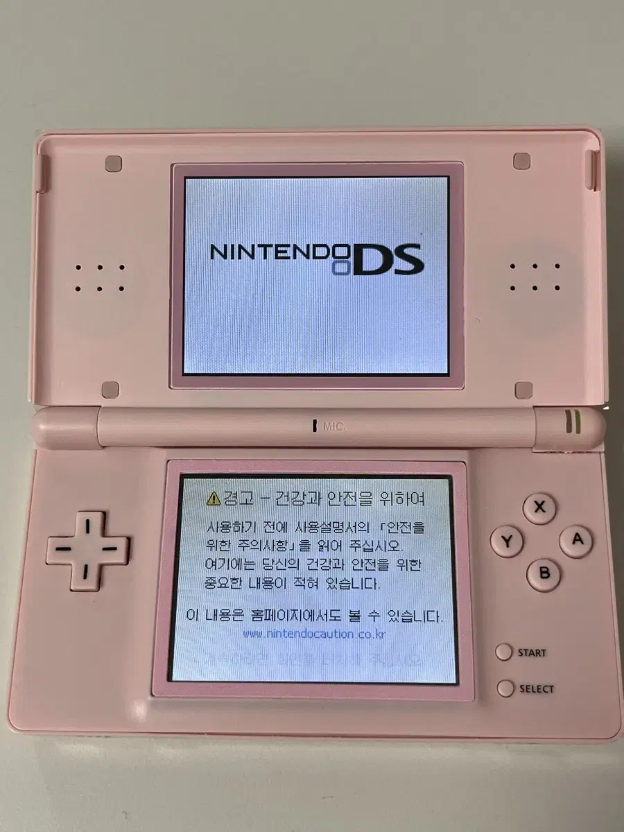 닌텐도 ds lite 핑크 + 투명케이스