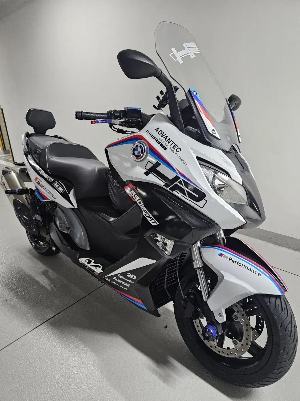 BMW c650s 짧은 키로수 저렴하게 판매합니다.