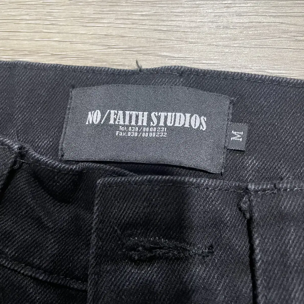 nofaith studios BLACK DUNE DENIM [m]