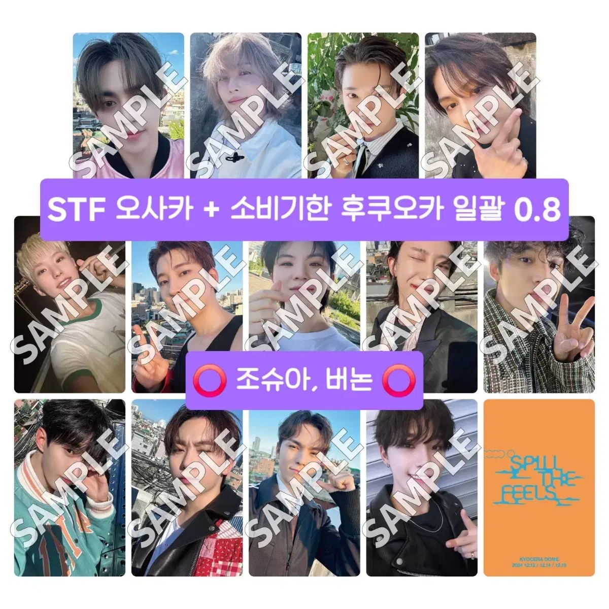 Seventeen Chairman Han Weverse Japan Expiration Date STF Osaka Fukuoka photocard Buncheol