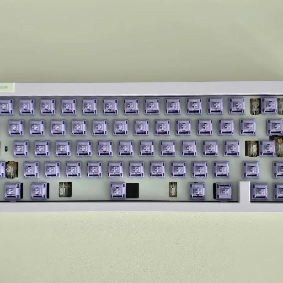 qwertykeys qk65v2 lilac 기계식 키보드