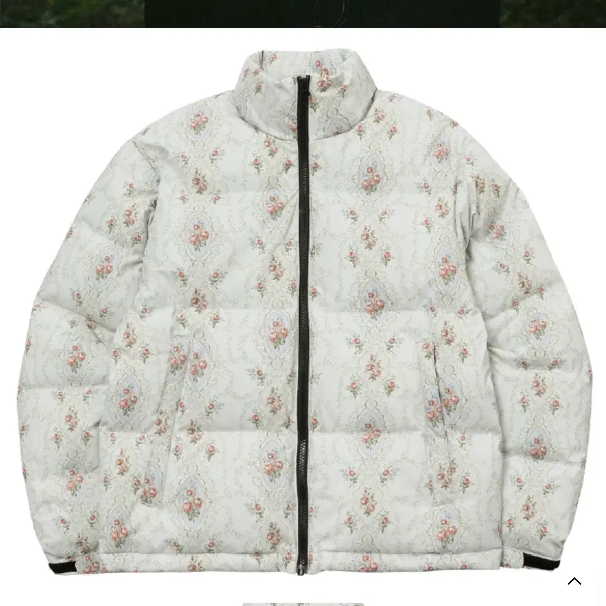 챈스챈스 FLORAL DOWN PARKA 플로럴 다운 파카 패딩 M