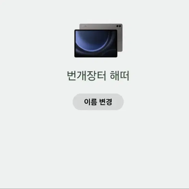 갤럭시 탭 S9 FE 플러스 (Wi-Fi) 256GB 중고