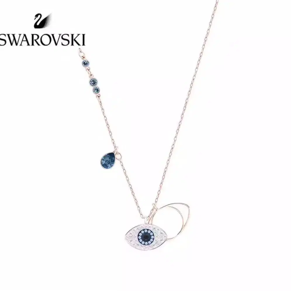 SWAROVSKI사파이어 목걸이