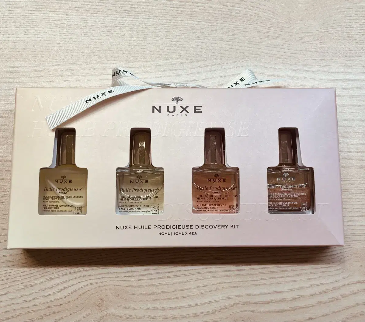 눅스 NUXE 프로디쥬스 멀티 오일 10ml x 4