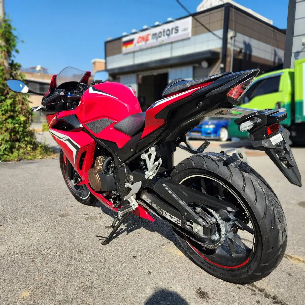 연말특가/cbr500r 21년식 1만8천키로 깔끔한외관,깔금한셋팅