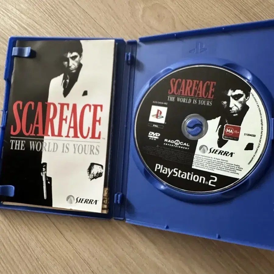 Scarface PS2 게임