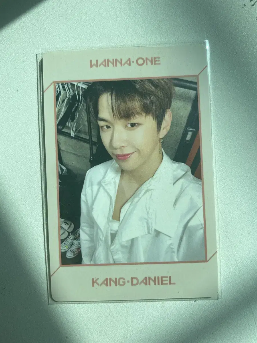 워너원 강다니엘 포카 나눔