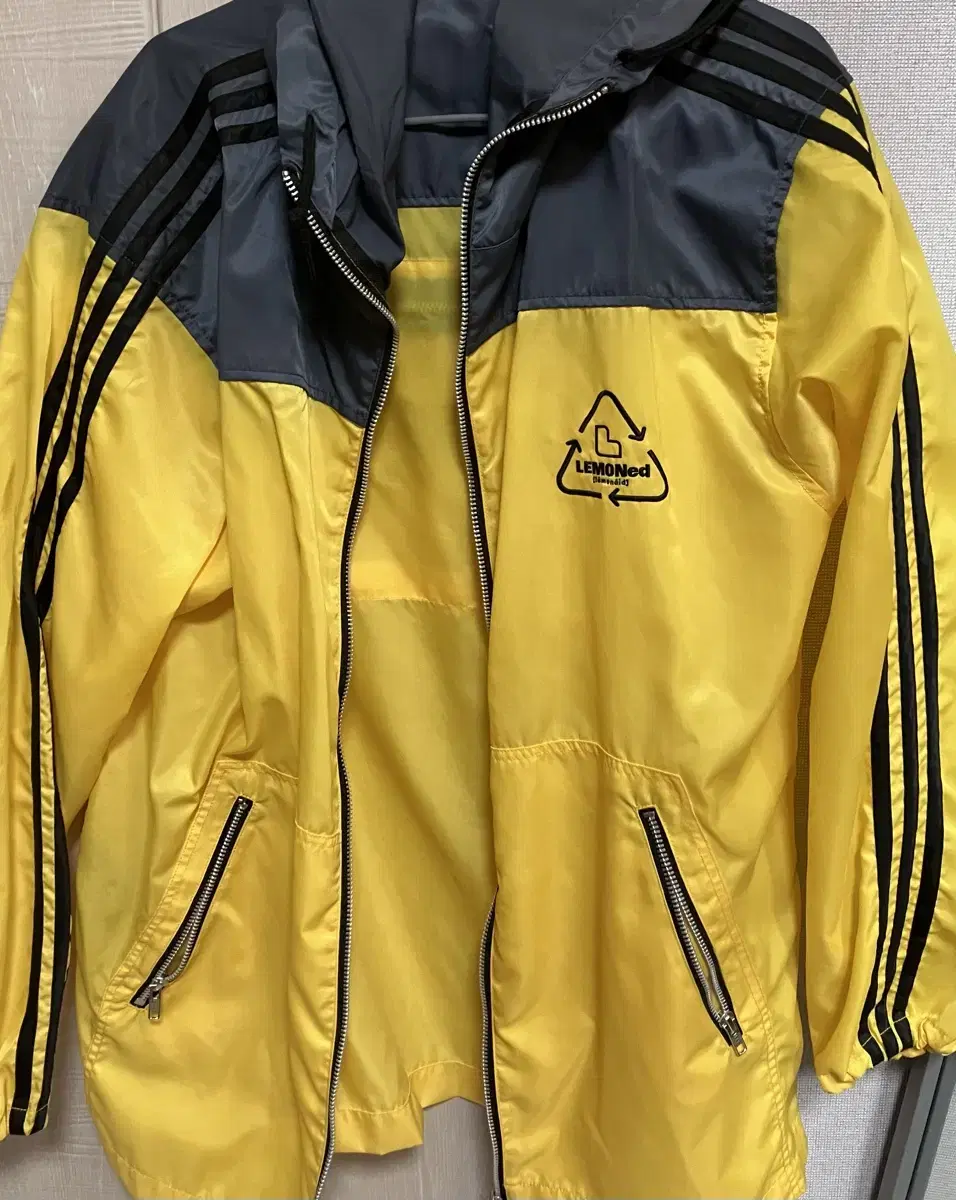 X-Japan Hide Rocket Dive Lemonade Jacket Raincoat Nylon Parka Size 3