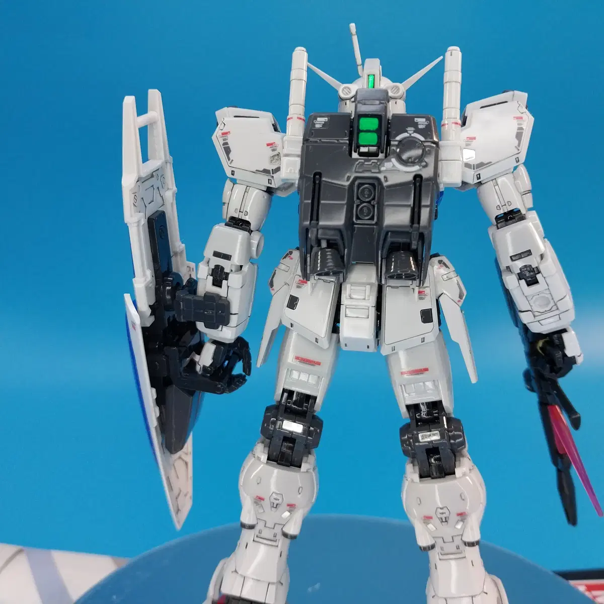 RG GP01 재피랜더스 유광 반다이 건담 건프라 프라모델 0083